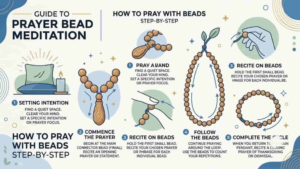 prayer bead prayers. how-to-pray-with-beads-step-by-step